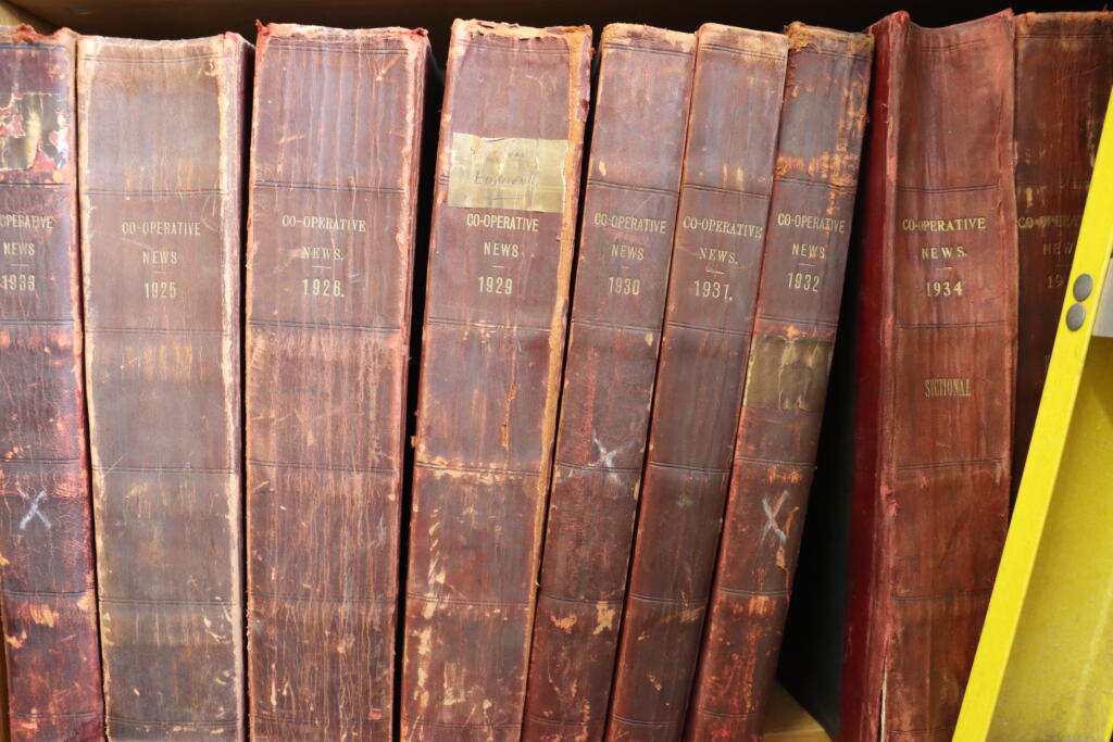 Bound volumes of Co-operative News
